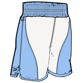 Moldes de confeccion para HOMBRES Shorts Short Boxeo 7956